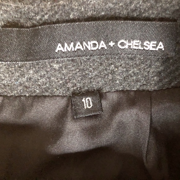 BRAND NEW Women's Amanda + Chelsea Windowpane Patterned Pencil Skirt - Picture 3 of 7